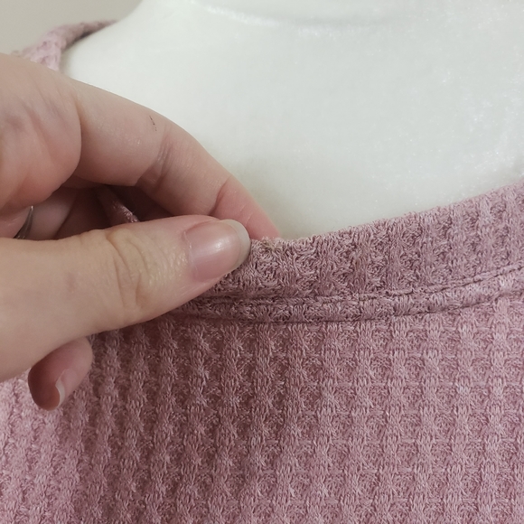 Free People NWT Pearl Mauve Combo Dress Sz. XS - Picture 10 of 11